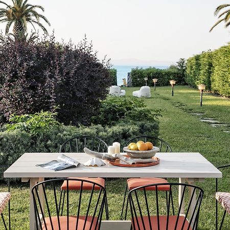Hestia Beachfront Villa Polychrono Exteriér fotografie